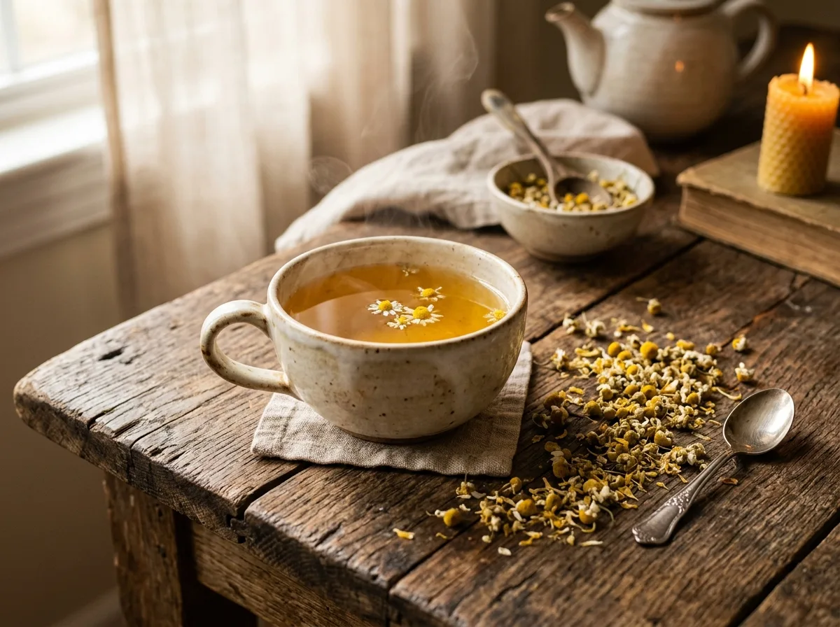 Golden Green Tea Cup