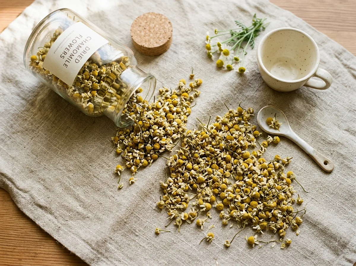 Dried Chamomile Flowers: A Complete Guide
